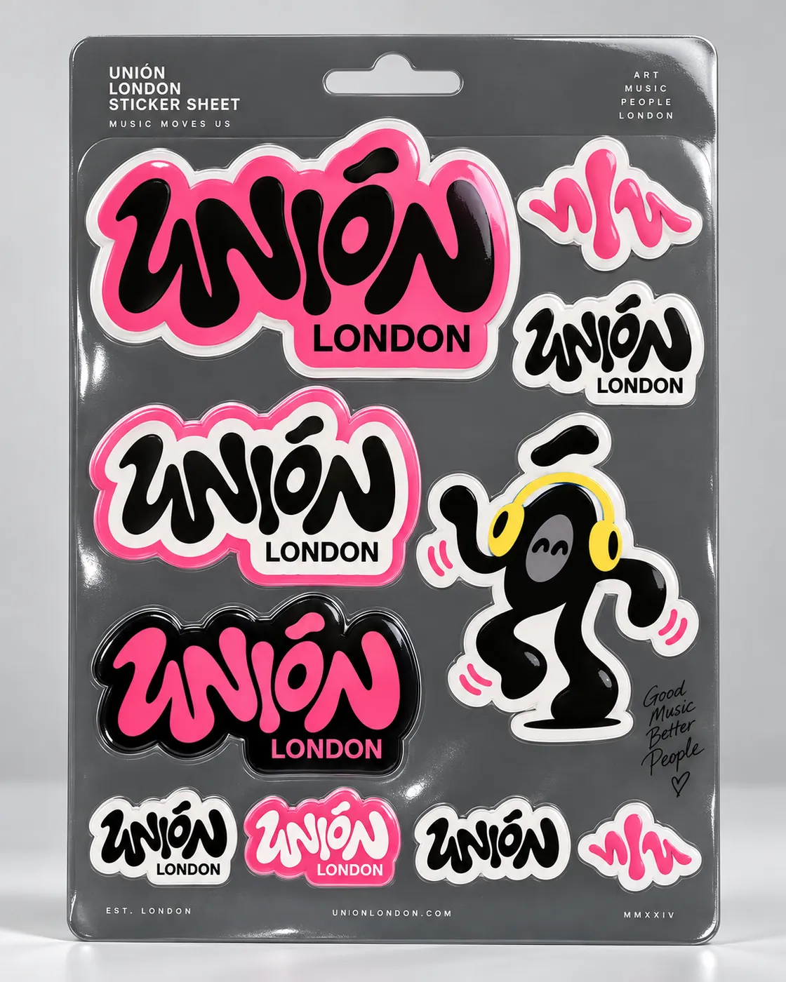 Sticker pack mockup